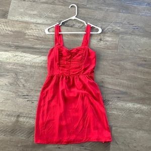 Red dress
